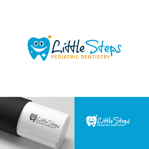 Logo-Design von webeezine für Little Steps Pediatric Dentistry | Design: #28773965