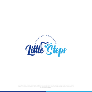 Logo-Design von webeezine für Little Steps Pediatric Dentistry | Design: #28773966