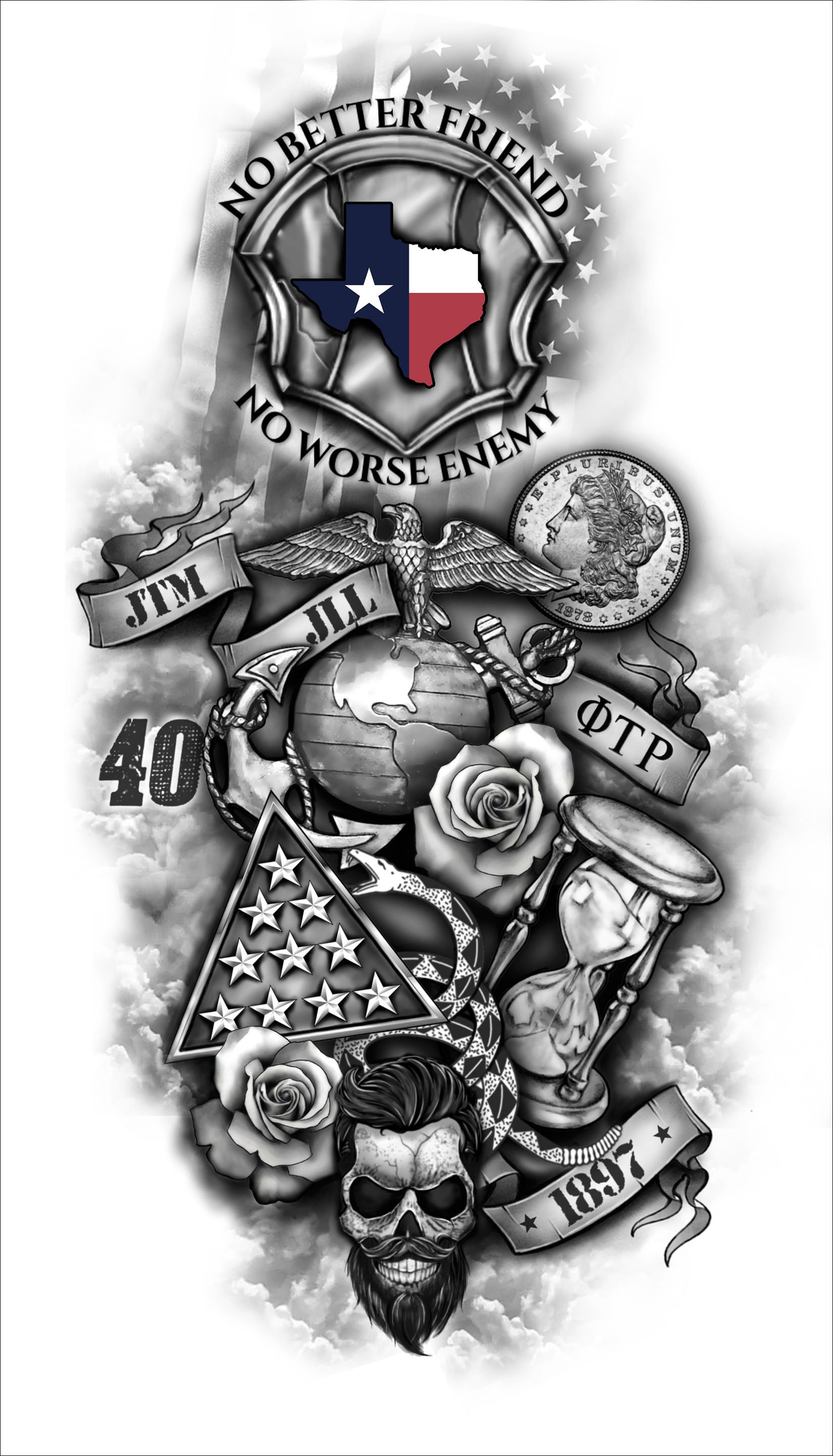 Tattoo Design by Jezzus for this project | Design #28805486