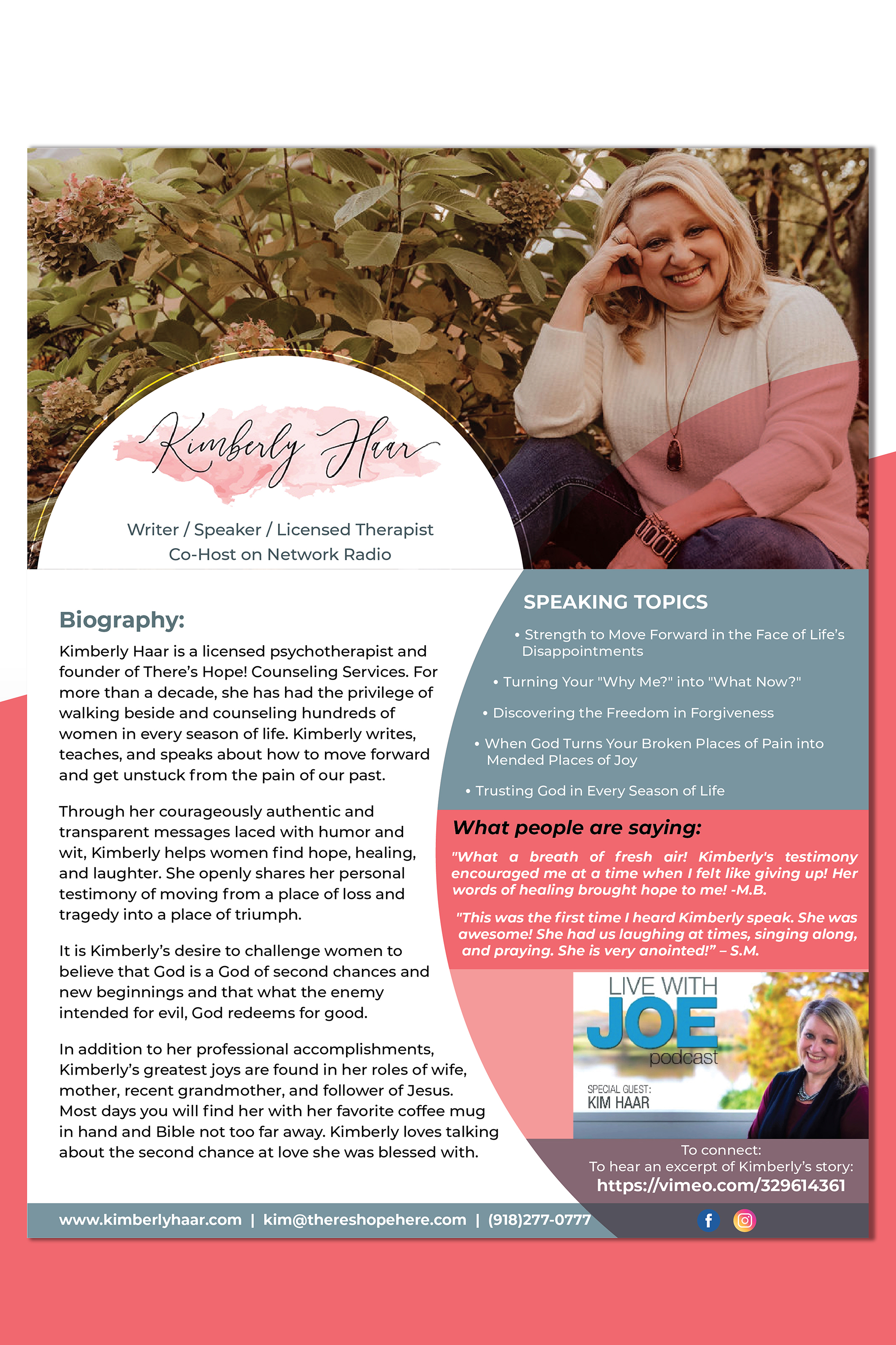 Diseño de Impresos por creativemood438 para There's Hope! Counseling | Diseño #28789395