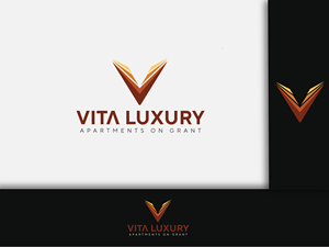 Vita Luxury Apartments on Grant | Logo Design by AbrinaDesign