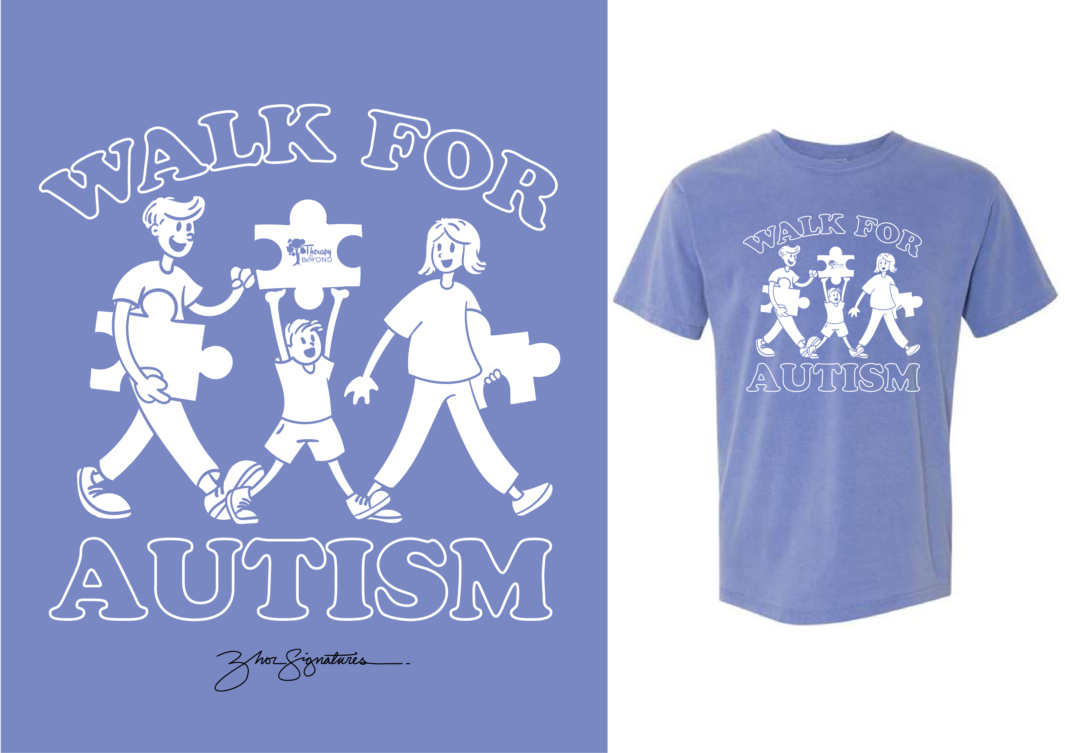 T-shirt Design by Zhor Signatures for this project | Design #28820647