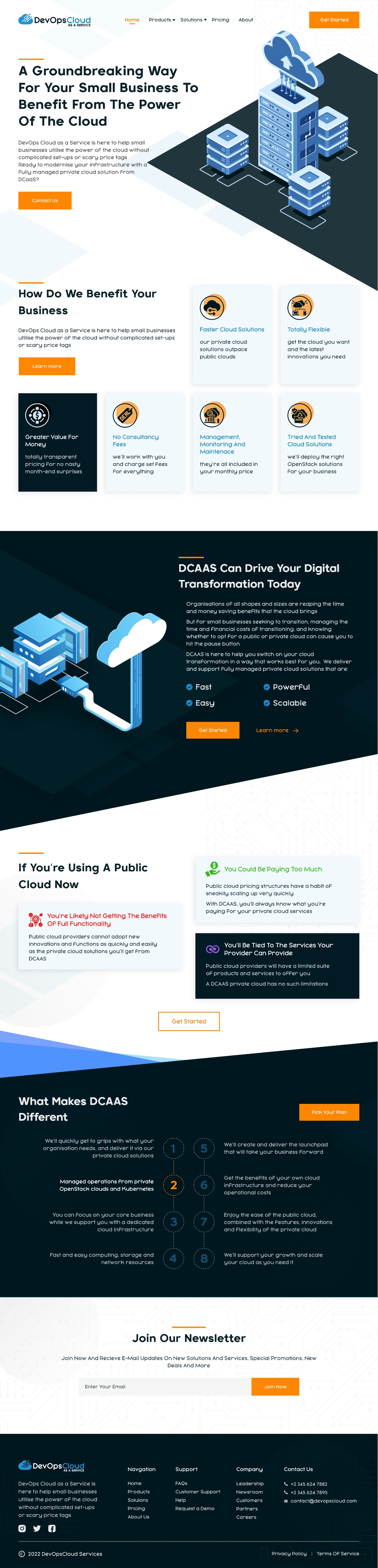 Web Design by amar achouri for Qumulus Technology Ltd | Design #28775014