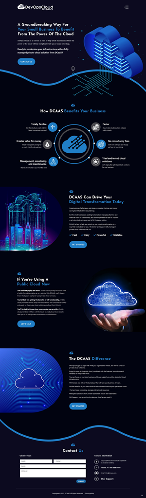 Web Design by pb for Qumulus Technology Ltd | Design: #28769388