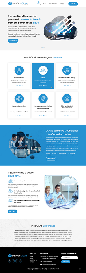 Web Design by pb for Qumulus Technology Ltd | Design: #28769390