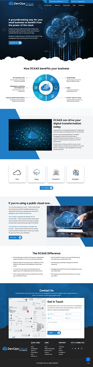 Web Design by pb for Qumulus Technology Ltd | Design: #28775341
