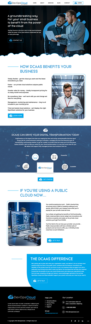 Web Design by pb for Qumulus Technology Ltd | Design: #28775343