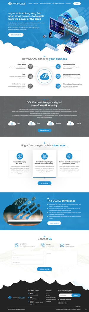 Web Design by pb for Qumulus Technology Ltd | Design: #28775344