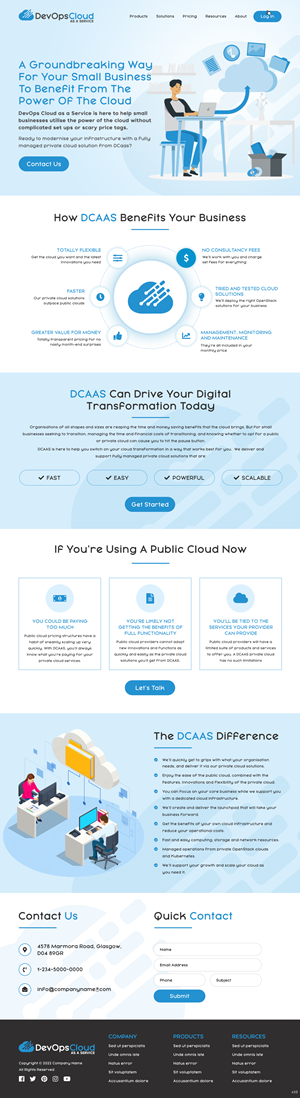 Web Design by pb for Qumulus Technology Ltd | Design: #28775345
