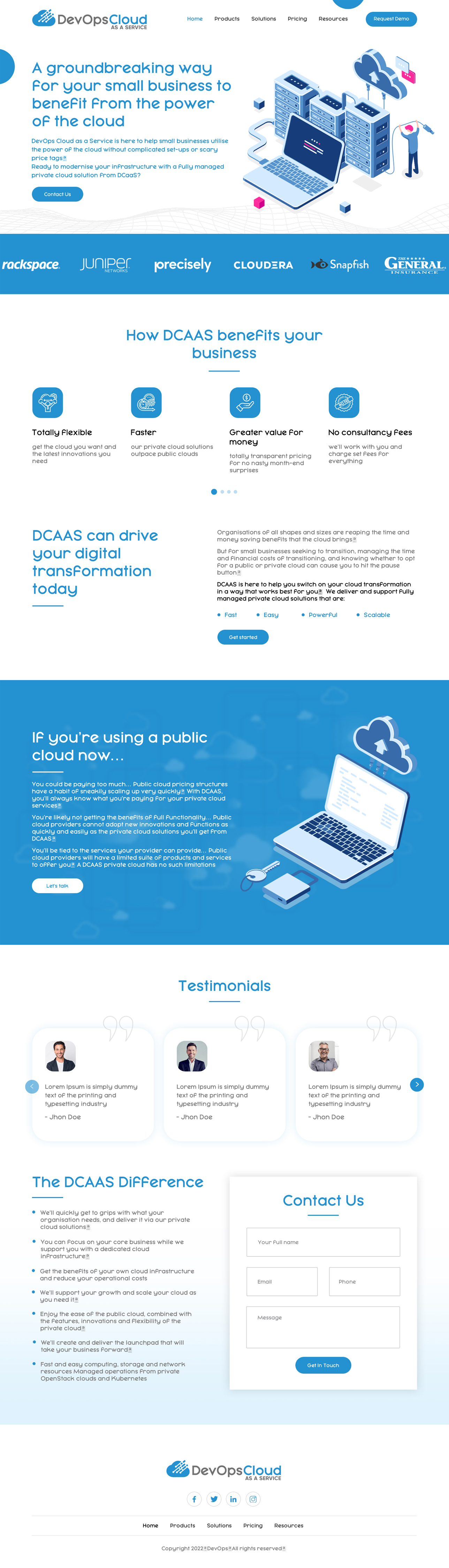 Web Design by Sujit Banerjee for Qumulus Technology Ltd | Design #28776368