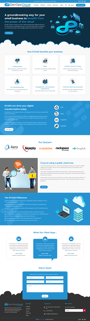 Web Design by rightway for Qumulus Technology Ltd | Design: #28778202