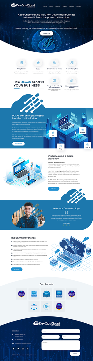 Web Design by UniqueCreator99 for Qumulus Technology Ltd | Design: #28781123