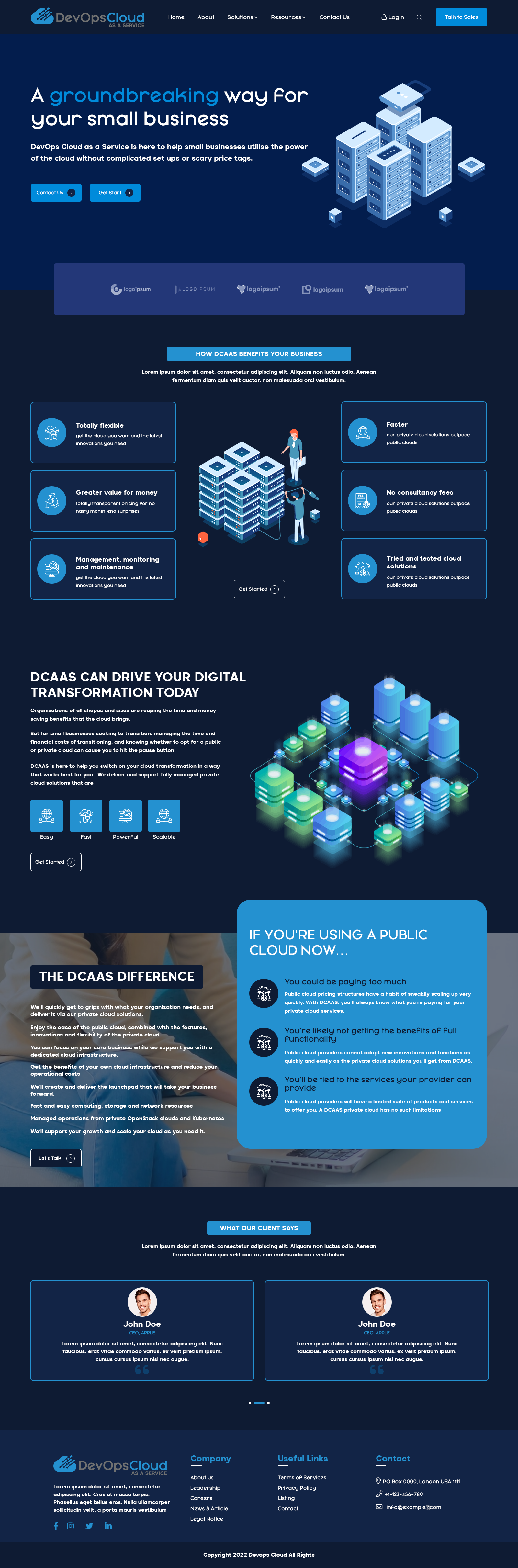 Web Design by Robook for Qumulus Technology Ltd | Design #28767958