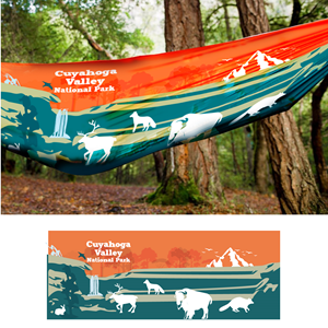 Cuyahoga Valley National Park Hammock Design | Art Design by vigie
