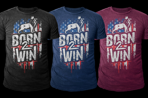 What it means to be Born 2 Win | Design de T-shirt par APHOTIC APPAREL