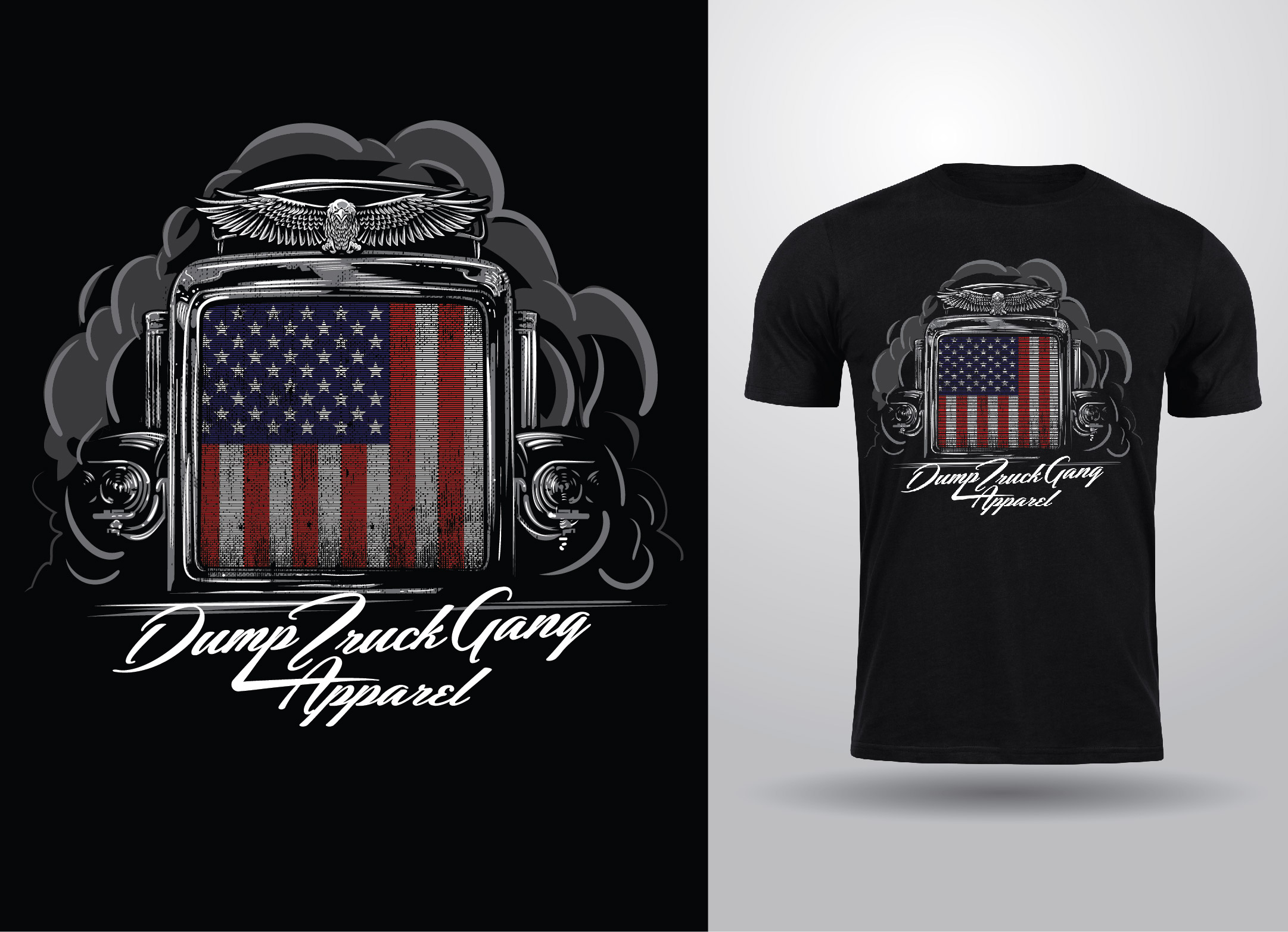 T-shirt Design by Mario 11 for Dumptruckgang LLC  | Design #28762466