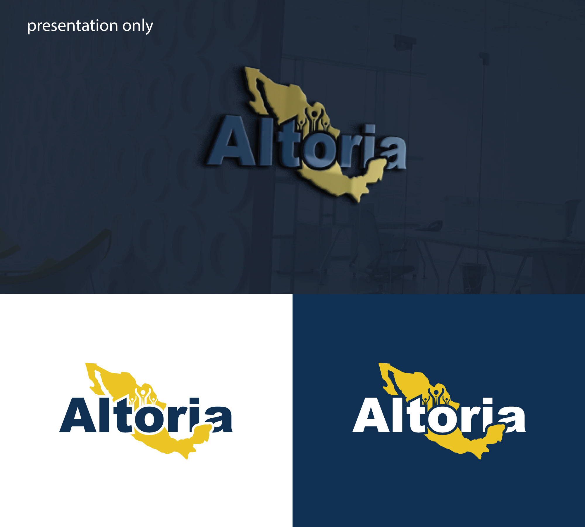 Diseño de Logo por RRR Design para MQM Soluciones, S.C. | Diseño #28768115