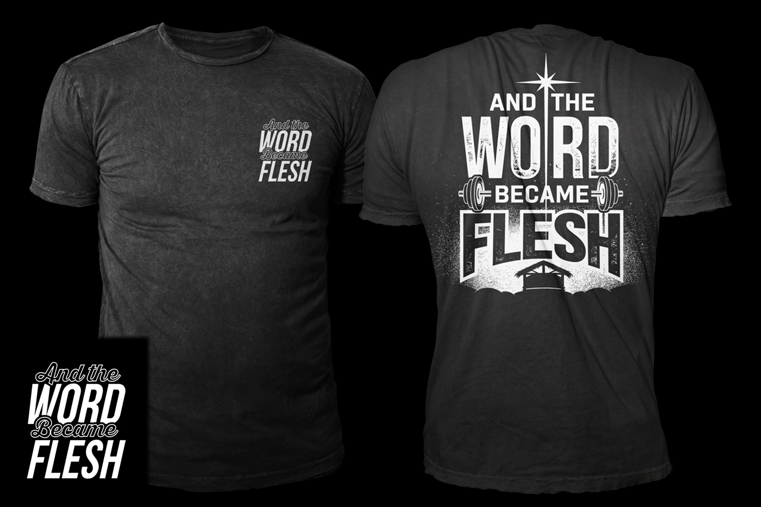 T-shirt Design by APHOTIC APPAREL for Verbum | Design #28817247