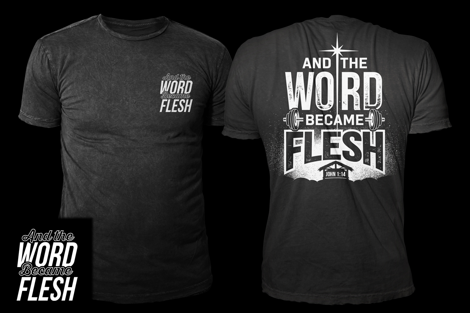 T-shirt Design by APHOTIC APPAREL for Verbum | Design #28821395