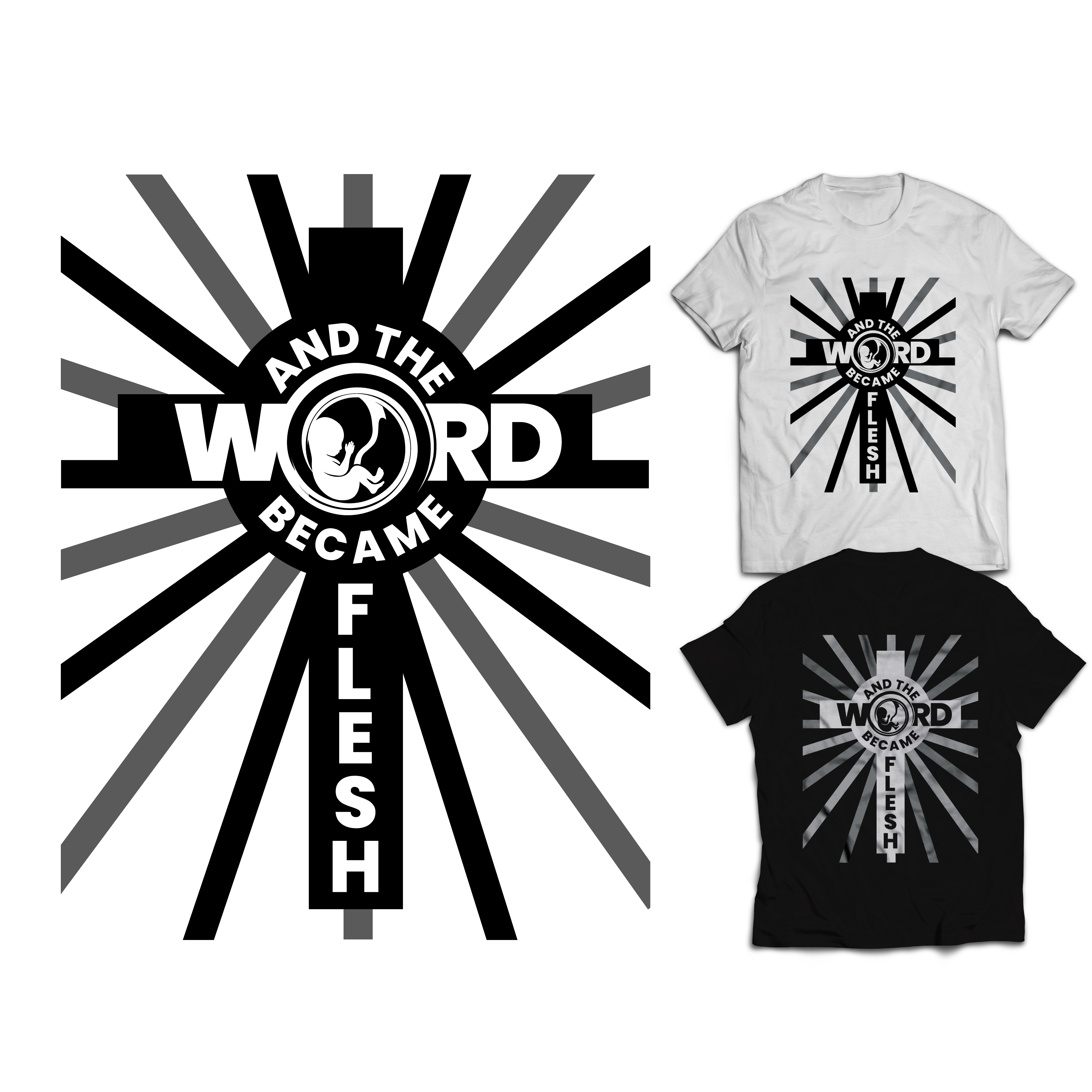 T-shirt Design by onze design for Verbum | Design #28822783