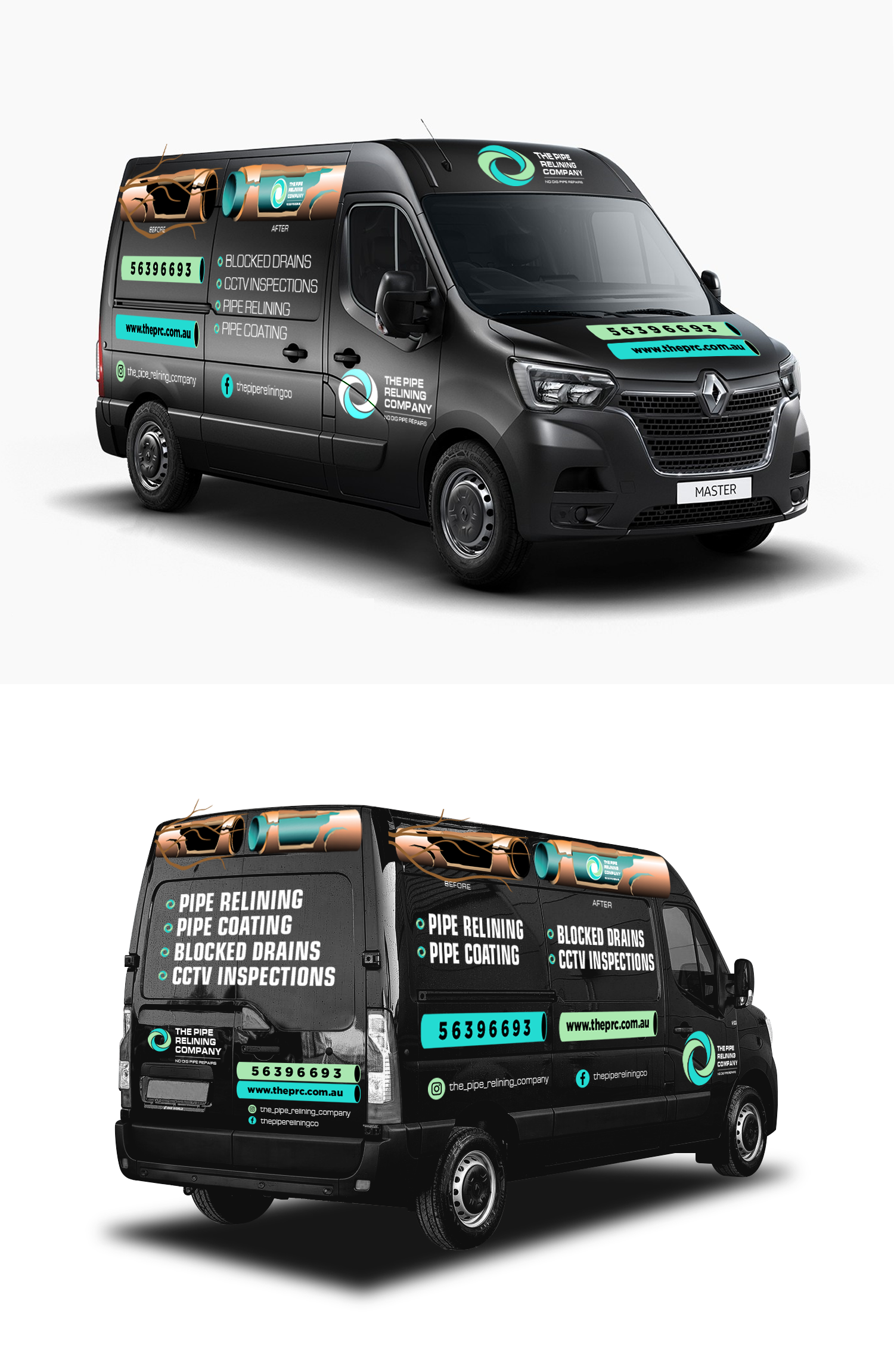 Car Wrap-Design von GliderGraphx für CHARLIE THE PLUMBER | Design #28766256