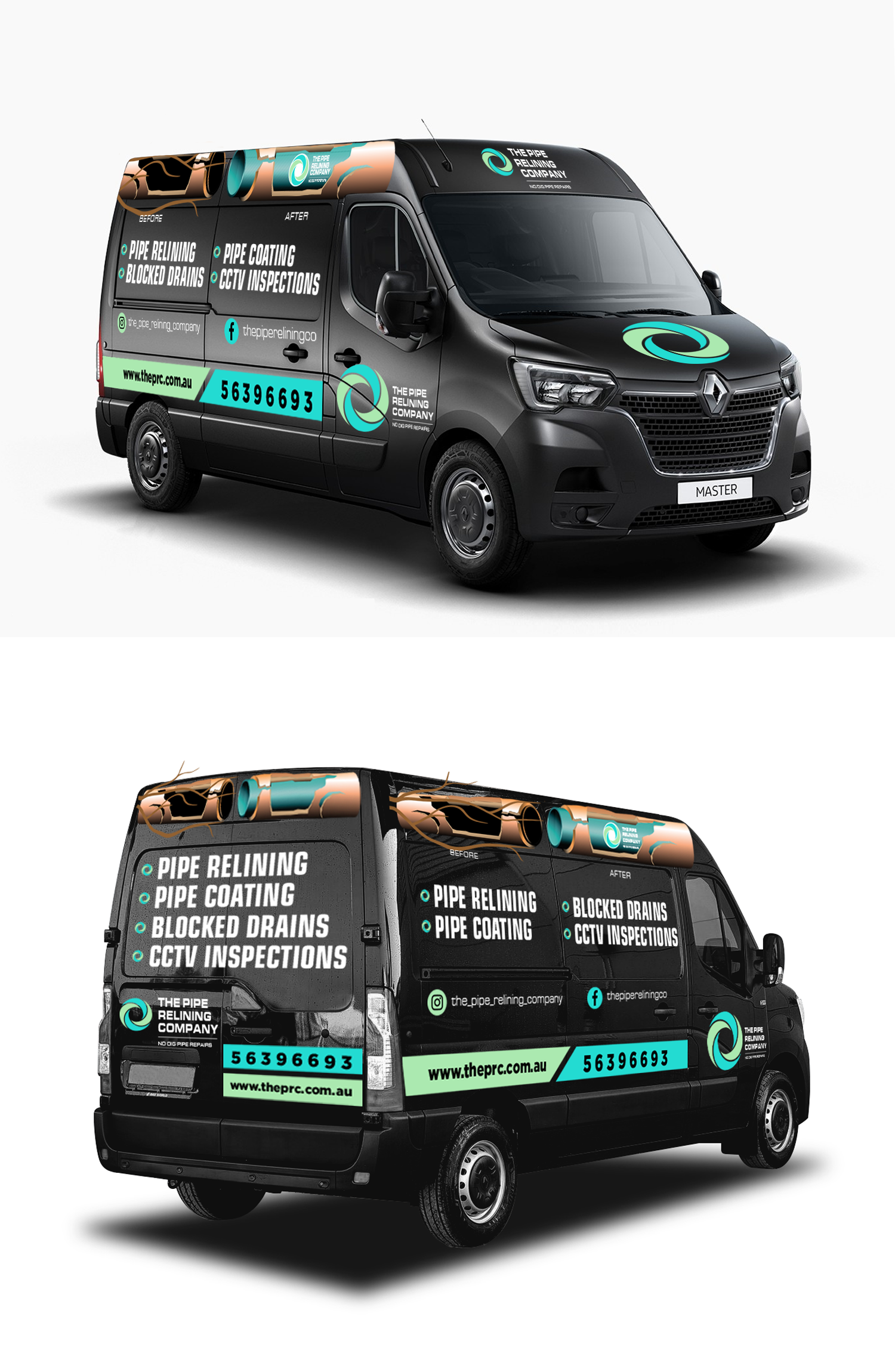 Car Wrap-Design von GliderGraphx für CHARLIE THE PLUMBER | Design #28766790