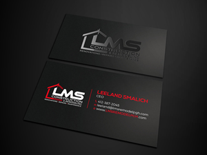 Visitenkarten-Design von RENEXIT für LMS Construction and Remodeling, LLC | Design: #28770352