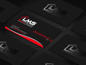 Visitenkarten-Design von RENEXIT für LMS Construction and Remodeling, LLC | Design: #28770359