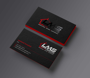 Visitenkarten-Design von Creative Moon Design für LMS Construction and Remodeling, LLC | Design: #28766668