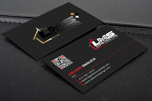 Business Card Design by Creative Moon Design for LMS Construction and Remodeling, LLC | Design: #28772198