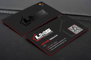 Visitenkarten-Design von Creative Moon Design für LMS Construction and Remodeling, LLC | Design: #28772233