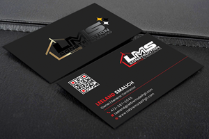 Visitenkarten-Design von Creative Moon Design für LMS Construction and Remodeling, LLC | Design: #28774177