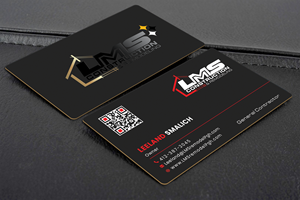 Business Card Design by Creative Moon Design for LMS Construction and Remodeling, LLC | Design: #28784427