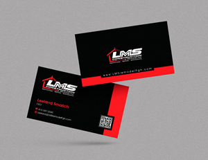 Visitenkarten-Design von artbitin für LMS Construction and Remodeling, LLC | Design: #28770940