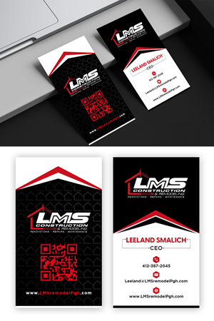 Business Card Design by debdesign for LMS Construction and Remodeling, LLC | Design: #28770697