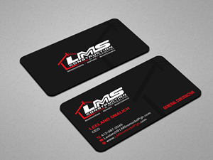 Visitenkarten-Design von Creations Box 2015 für LMS Construction and Remodeling, LLC | Design: #28766656