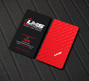 Business Card Design by Creations Box 2015 for LMS Construction and Remodeling, LLC | Design: #28767437