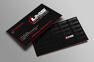 Visitenkarten-Design von Creations Box 2015 für LMS Construction and Remodeling, LLC | Design: #28773163