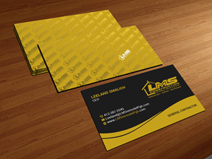 Visitenkarten-Design von Creations Box 2015 für LMS Construction and Remodeling, LLC | Design: #28773165