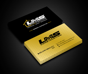 Visitenkarten-Design von Creations Box 2015 für LMS Construction and Remodeling, LLC | Design: #28773538
