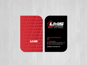 Visitenkarten-Design von Creations Box 2015 für LMS Construction and Remodeling, LLC | Design: #28773544