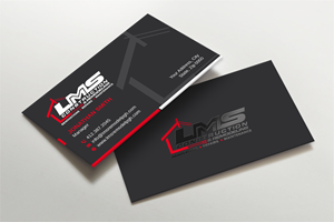 Business Card Design by LAXMI DESIGNHUB for LMS Construction and Remodeling, LLC | Design: #28765478