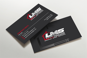 Visitenkarten-Design von LAXMI DESIGNHUB für LMS Construction and Remodeling, LLC | Design: #28765491