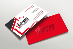 Visitenkarten-Design von LAXMI DESIGNHUB für LMS Construction and Remodeling, LLC | Design: #28765495