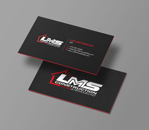 Visitenkarten-Design von chandrayaan.creative für LMS Construction and Remodeling, LLC | Design: #28770669