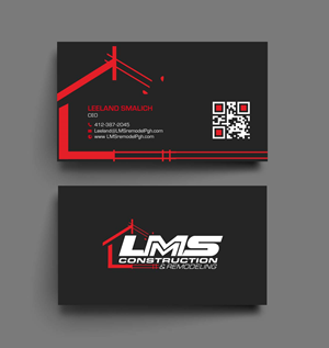Visitenkarten-Design von chandrayaan.creative für LMS Construction and Remodeling, LLC | Design: #28770670