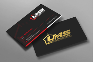 Visitenkarten-Design von chandrayaan.creative für LMS Construction and Remodeling, LLC | Design: #28770674