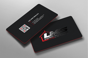 Visitenkarten-Design von chandrayaan.creative für LMS Construction and Remodeling, LLC | Design: #28771343
