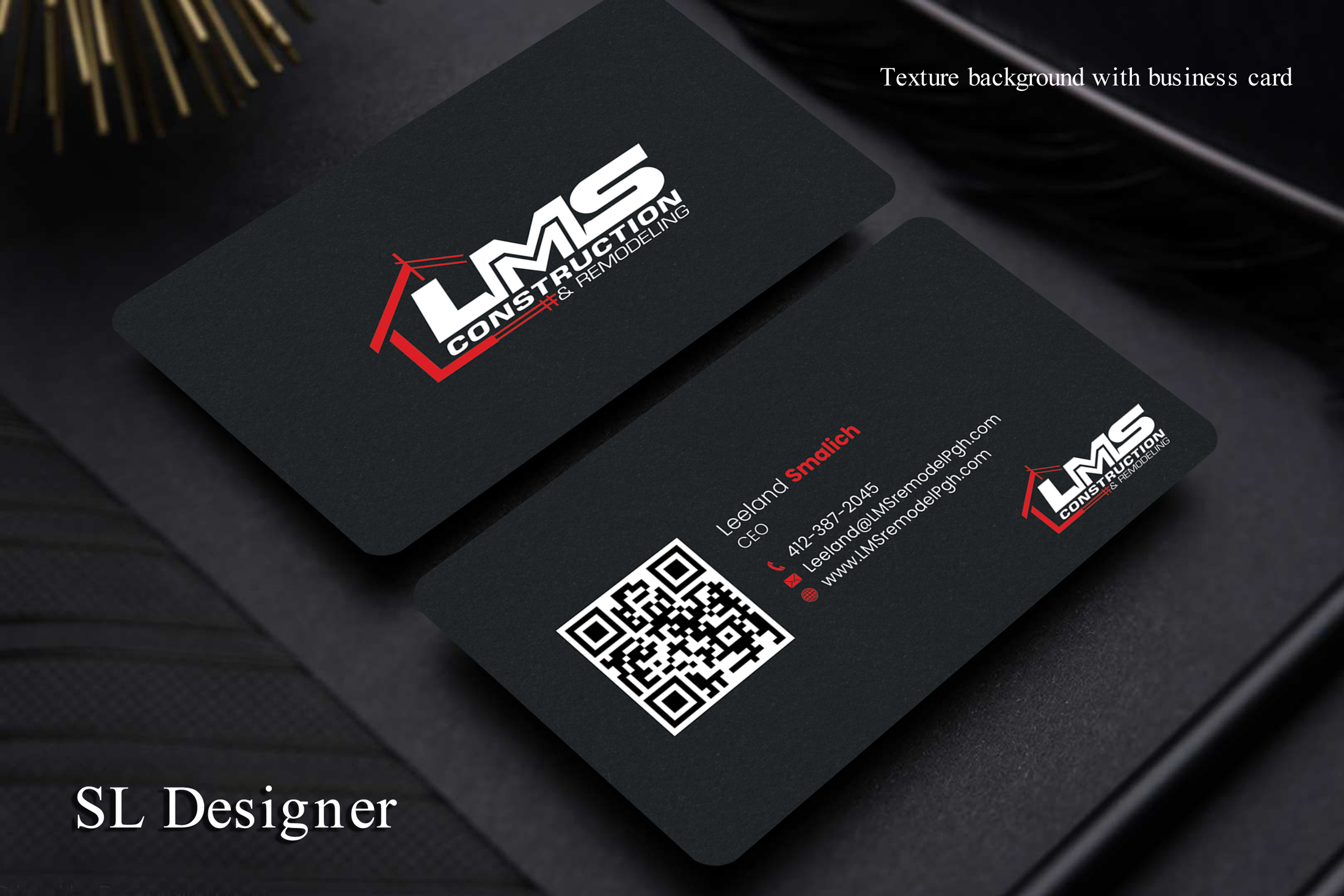 Visitenkarten-Design von SL Designer für LMS Construction and Remodeling, LLC | Design #28768994