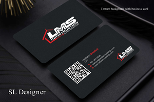 Visitenkarten-Design von SL Designer für LMS Construction and Remodeling, LLC | Design: #28768994